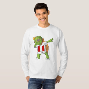 Camiseta de Tartaruga Dabbing Peru