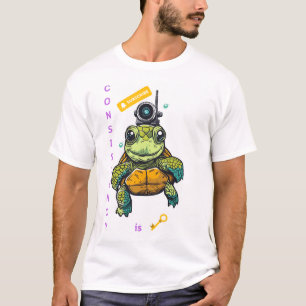 Camiseta de Tartaruga Marinha Adorável para Criado
