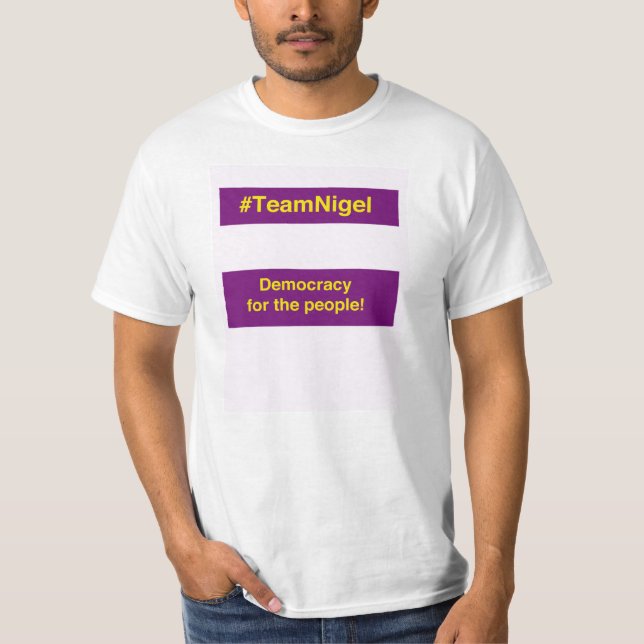 Camiseta de TeamNigel (Frente)