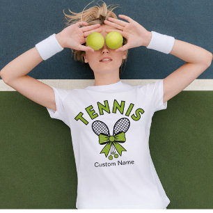 Camiseta de Tênis Personalizada para Meninas com R