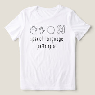 Camiseta de Terapeuta da Fala, Terapeuta da Lingua