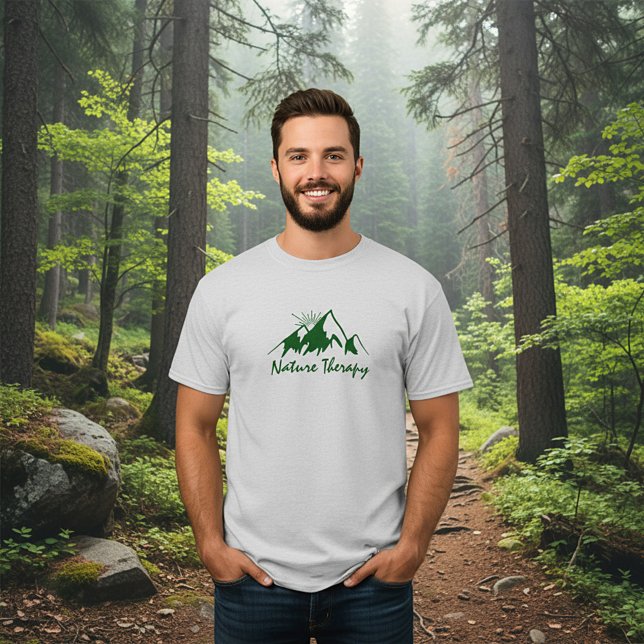 Camiseta de Terapia da Natureza (Criador carregado)