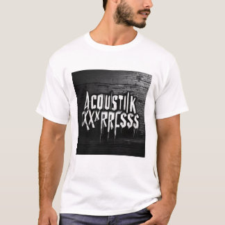 Camiseta de texto do estilo grafite para homens