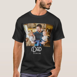 Camiseta de texto Grunge foto estabelecida pelo Pa