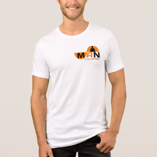 Camiseta de Texto Masculino Camiseta Minimalista