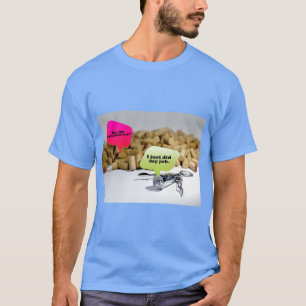 Camiseta de Textura de Cortiça Natural