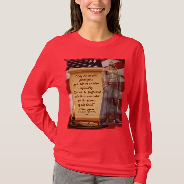 Camiseta + de Thomas Jefferson (Frente)