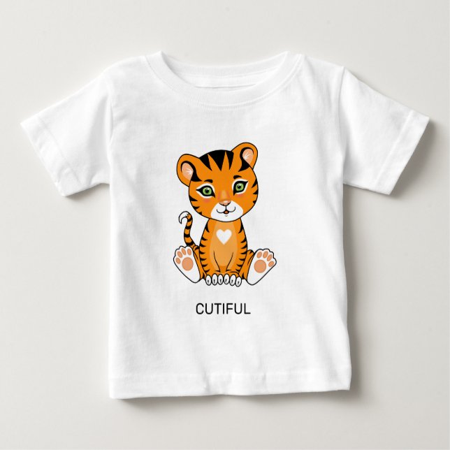 Camiseta de Tigre Selvagem (Frente)