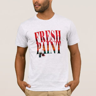Camiseta de tinta fresca