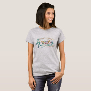 Camiseta de Tipografia Congelada