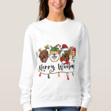 Camiseta de Tipografia Feliz Woofmas