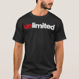Camiseta de Tipografia Ilimitada