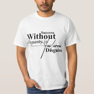 Camiseta de Tipografia Inspiradora Integridade
