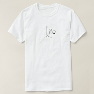 Camiseta de Tipografia Ponteiro de Relógio de Temp