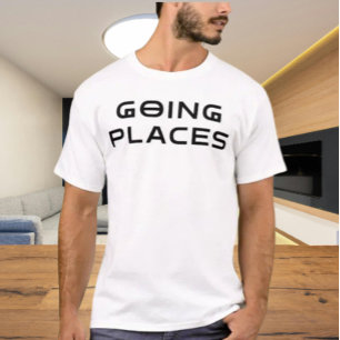 Camiseta de tipografia sarcástica "Totalmente Indo