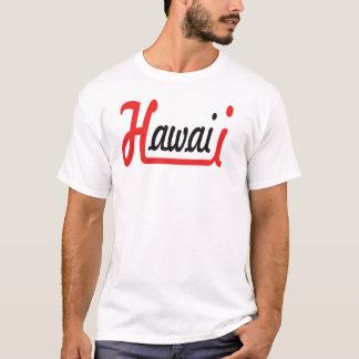 Camiseta de Tipografia Stylish do Havaí