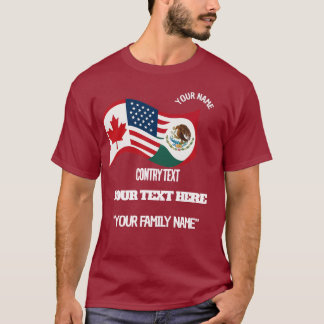 Camiseta de Torneio de Futebol da Família Personal