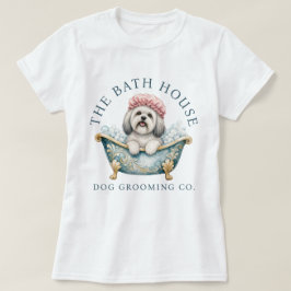 Camiseta de Tosador de Cães Lhasa Apso