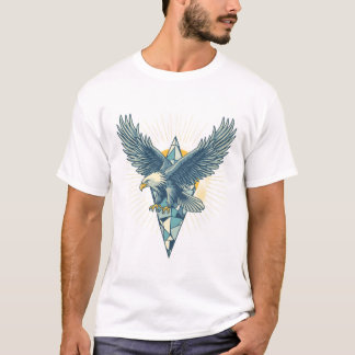 Camiseta de Transformação Águia de Cristal