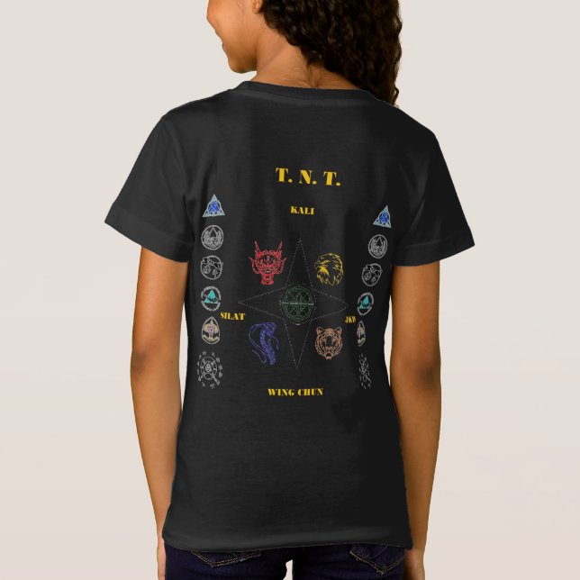 Camiseta de Treinamento para Jovens (Verso)