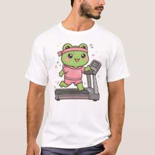 Camiseta de Treino da Rã Fofo   Camiseta da Rã Kaw