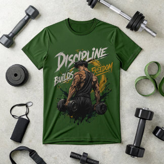 Camiseta de Treino de Disciplina Constrói Liberdad