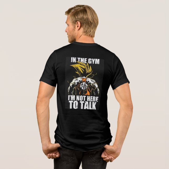 Camiseta de Treino de Goku (Verso completo)