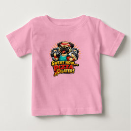 Camiseta de Treino Fofa para Amantes de Fitness e 