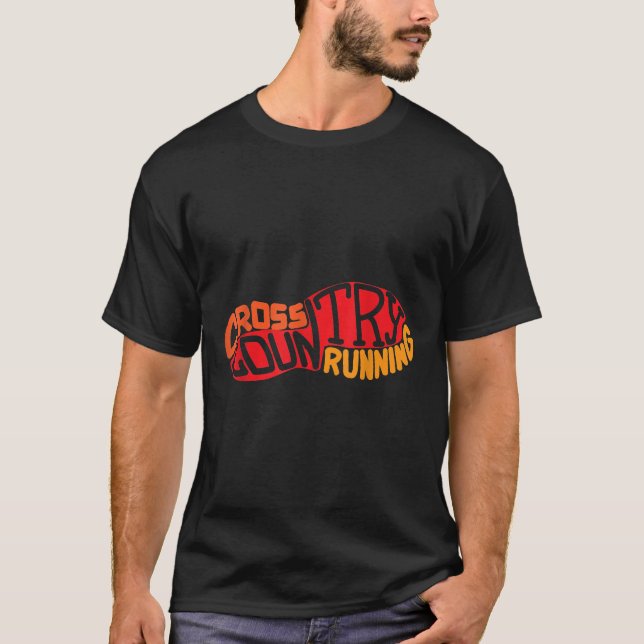 Camiseta de Treino para Corredores de Cross Countr (Frente)