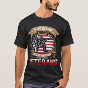 Camiseta de Tributo ao Veterano Militar dos EUA