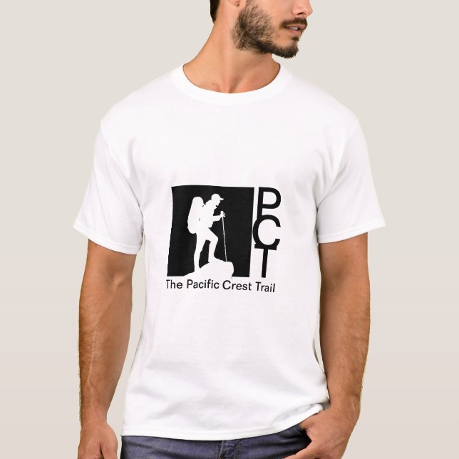 Camiseta de Trilha do Pacífico Crest (Frente)