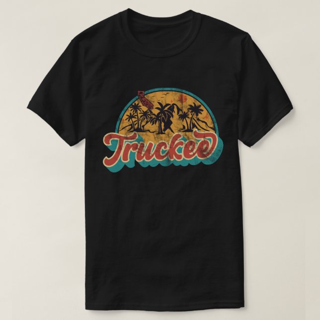 Camiseta de Truckee, Califórnia (Frente do Design)