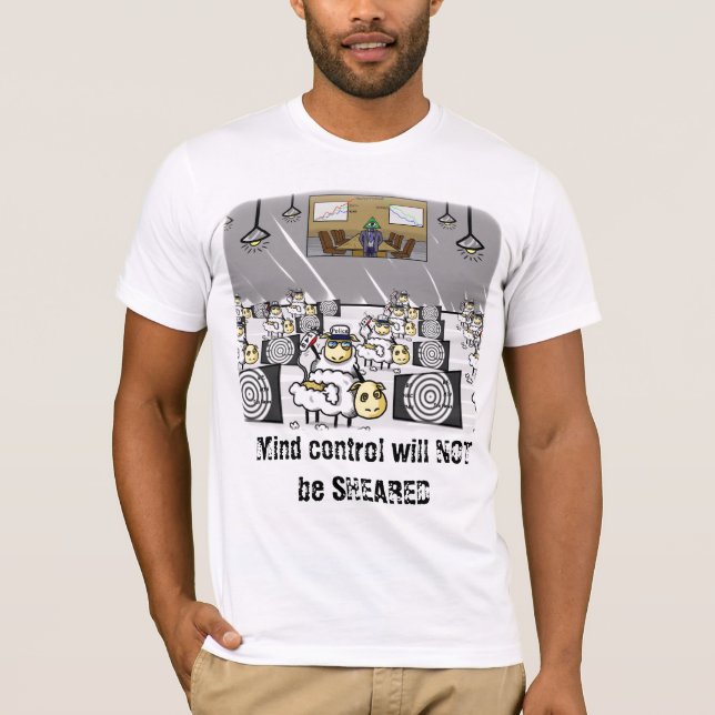 Camiseta De "Tshirt nenhum Sheepple" (Frente)