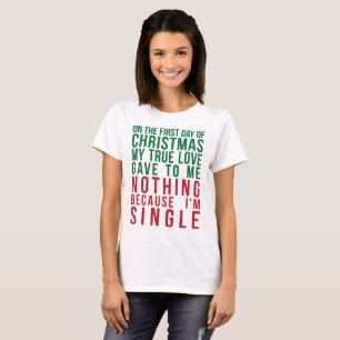 Camiseta De Tumblr No Primeiro Dia De Natal