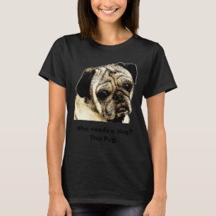 Camiseta Dê Um Abraço A Um Pug