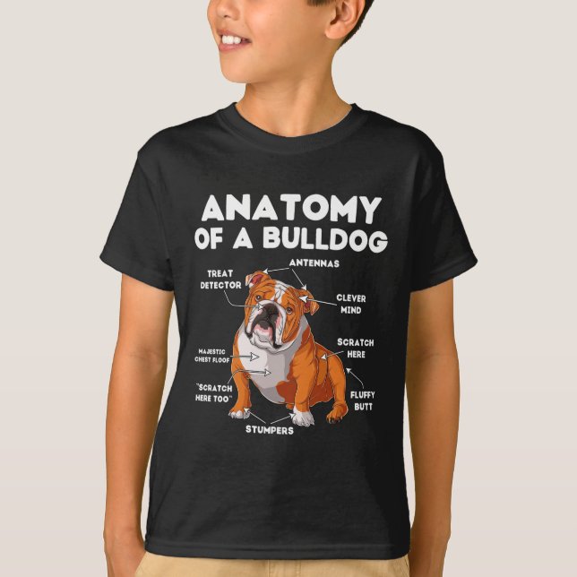 Camiseta De Um Bulldog (Frente)