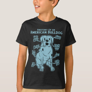 Camiseta De Um Bulldog Americano