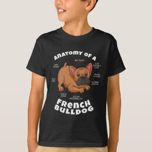 Camiseta De Um Bulldog Francês