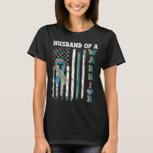 Camiseta De Um Cancer Metastático Da Mama Do Guerreiro, Sin