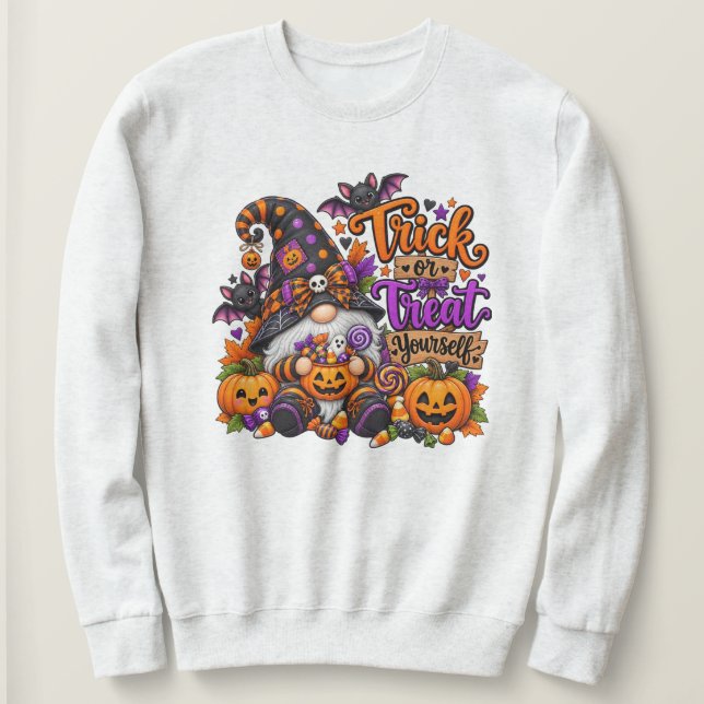 Camiseta Dê um doce a si mesmo (Frente do Design)
