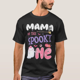 Camiseta De Um primeiro aniversario Inchado De Ghos Rosa De