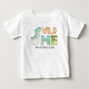 Camiseta de Um primeiro aniversario, Um Dinossauro