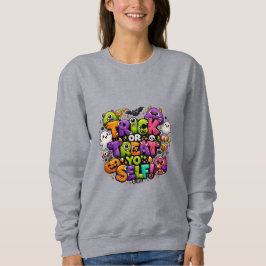 Camiseta Dê um Tratamento de Dia das Bruxas para Si Mesmo V