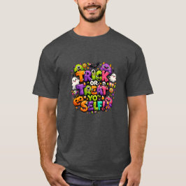 Camiseta Dê um Tratamento de Dia das Bruxas para Si Mesmo V