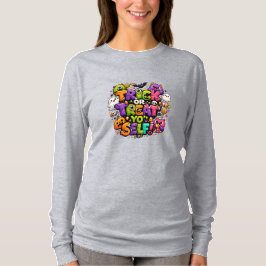 Camiseta Dê um Tratamento de Dia das Bruxas para Si Mesmo V