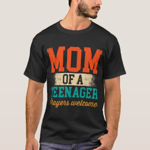Camiseta De Uma Adolescente Oração De Boas-Vindas A Mulhere