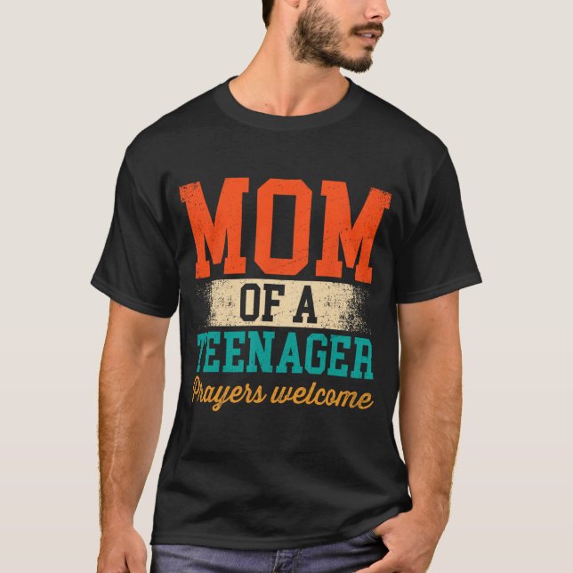 Camiseta De Uma Adolescente Oração De Boas-Vindas A Mulhere (Frente)