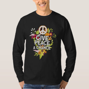 Camiseta Dê uma chance à paz