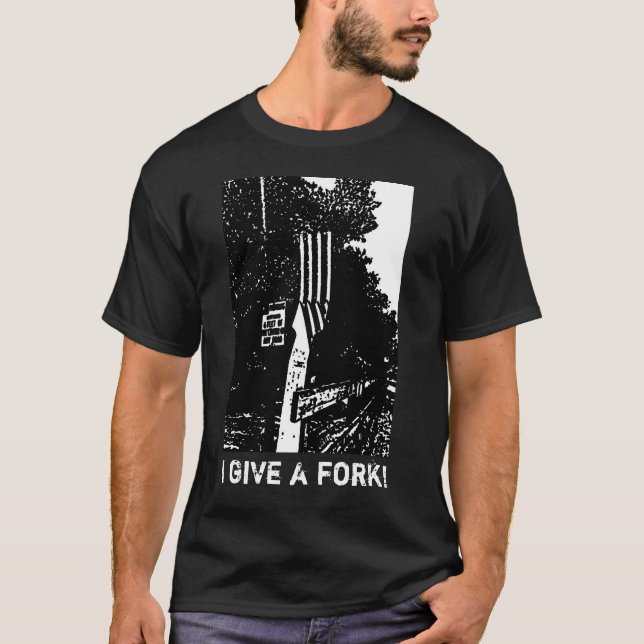 Camiseta Dê uma forquilha (Frente)