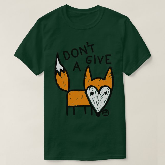 CAMISETA DÊ UMA FOX (Frente do Design)